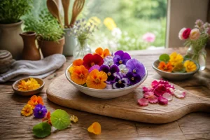 Fleurs comestibles : guide pour une cuisine savoureuse