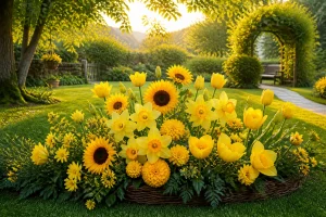 Fleurs jaunes : illuminez votre jardin de teintes solaires