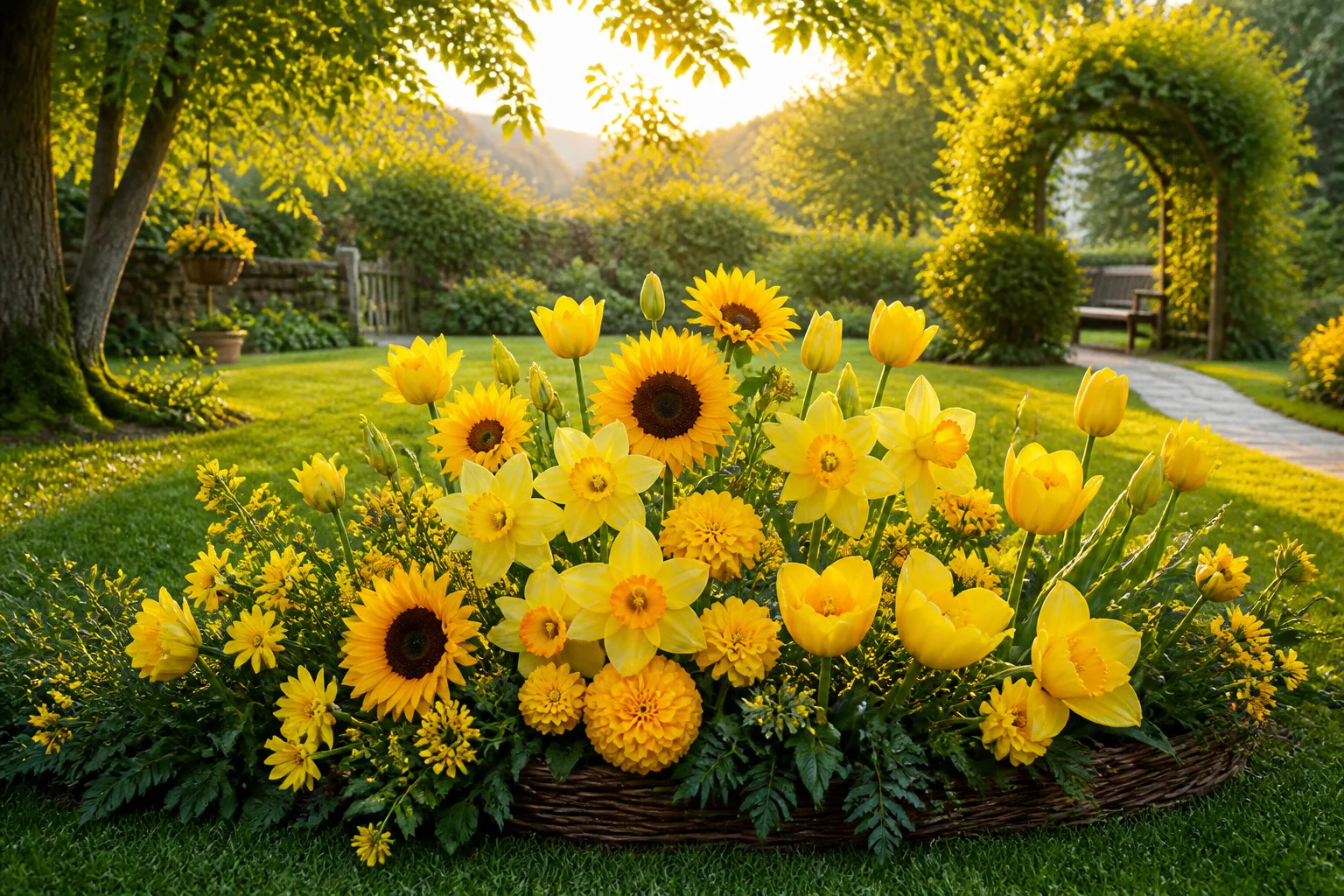 Fleurs jaunes : illuminez votre jardin de teintes solaires