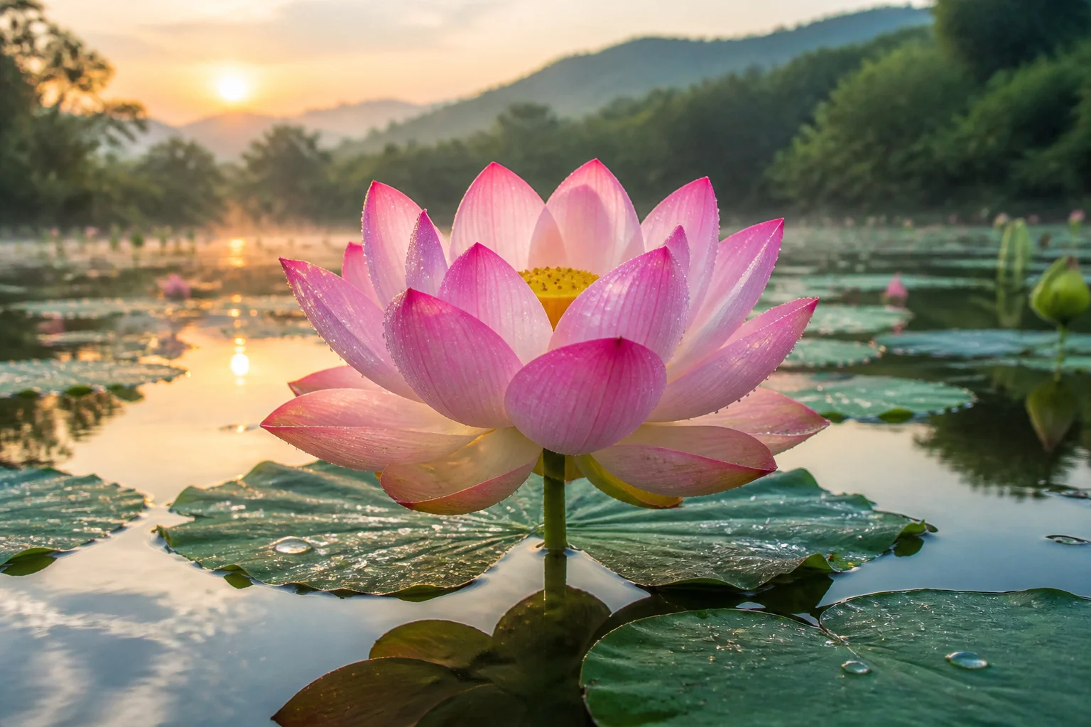 La fleur de lotus : symbole de pureté et de résilience