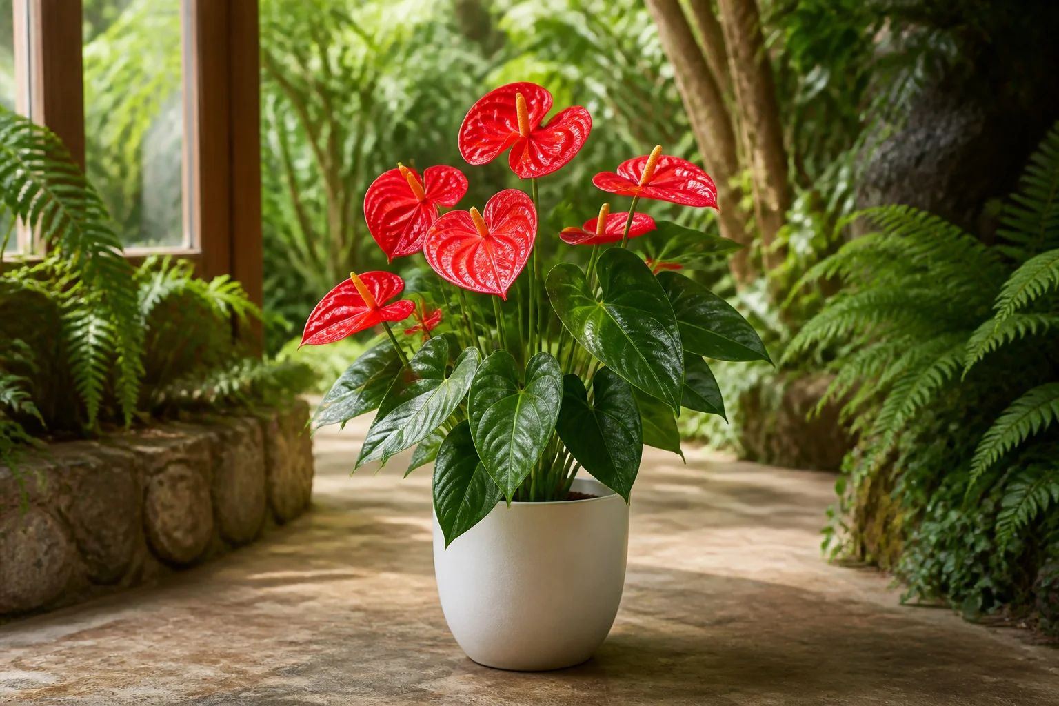 Anthurium : l&rsquo;entretien facile pour une floraison éclatante