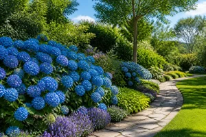 Arbustes à fleurs bleues : sublimer votre jardin avec éclat