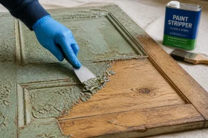 Comment enlever la peinture sur du bois sans poncer