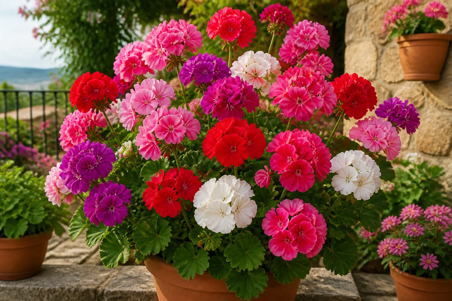 Entretenir vos pélargoniums pour une floraison éclatante