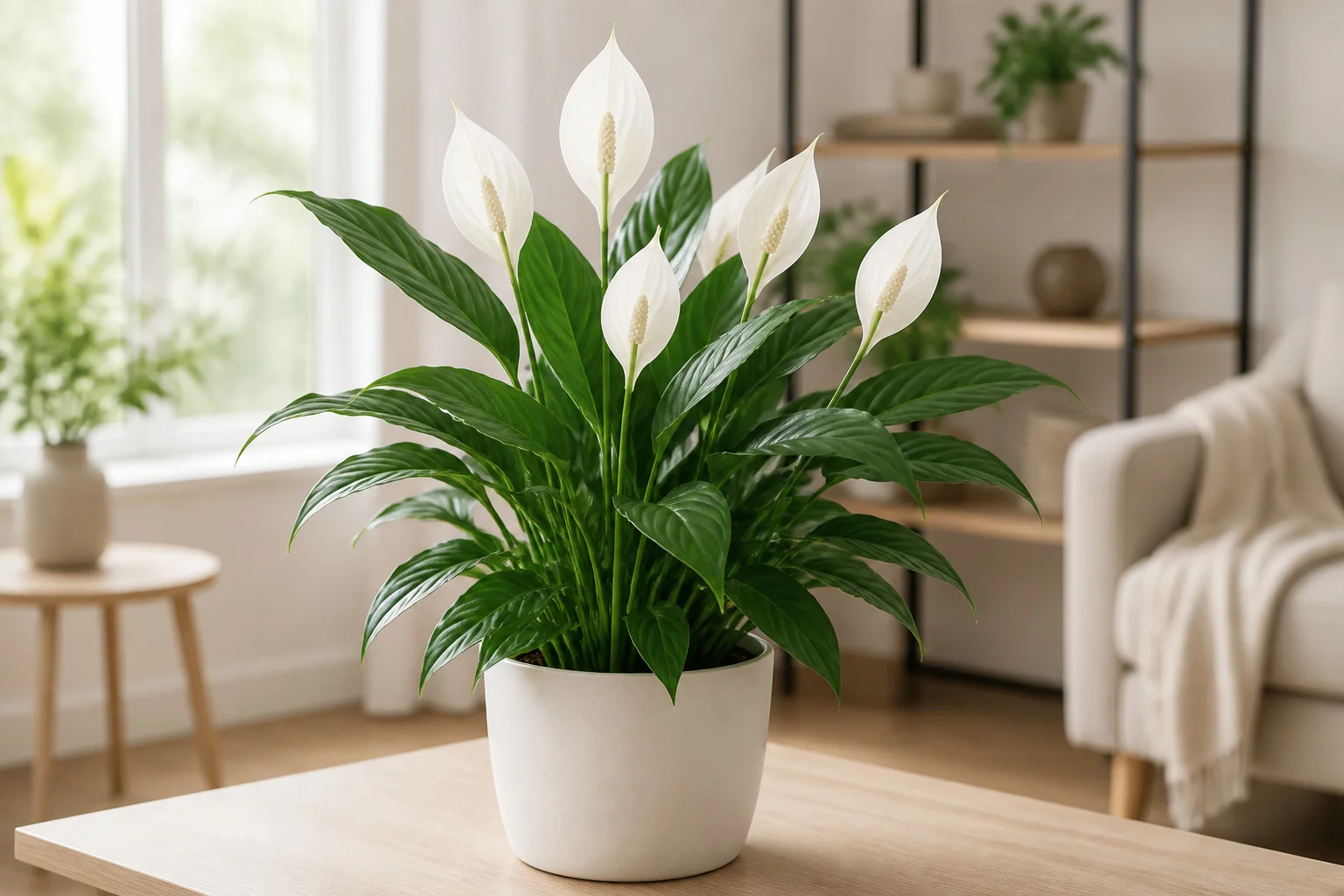 Fleur de lune : le secret d&rsquo;un Spathiphyllum épanoui