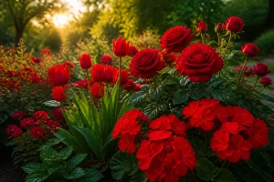 Fleurs rouges : cultivez passion et éclat dans votre jardin