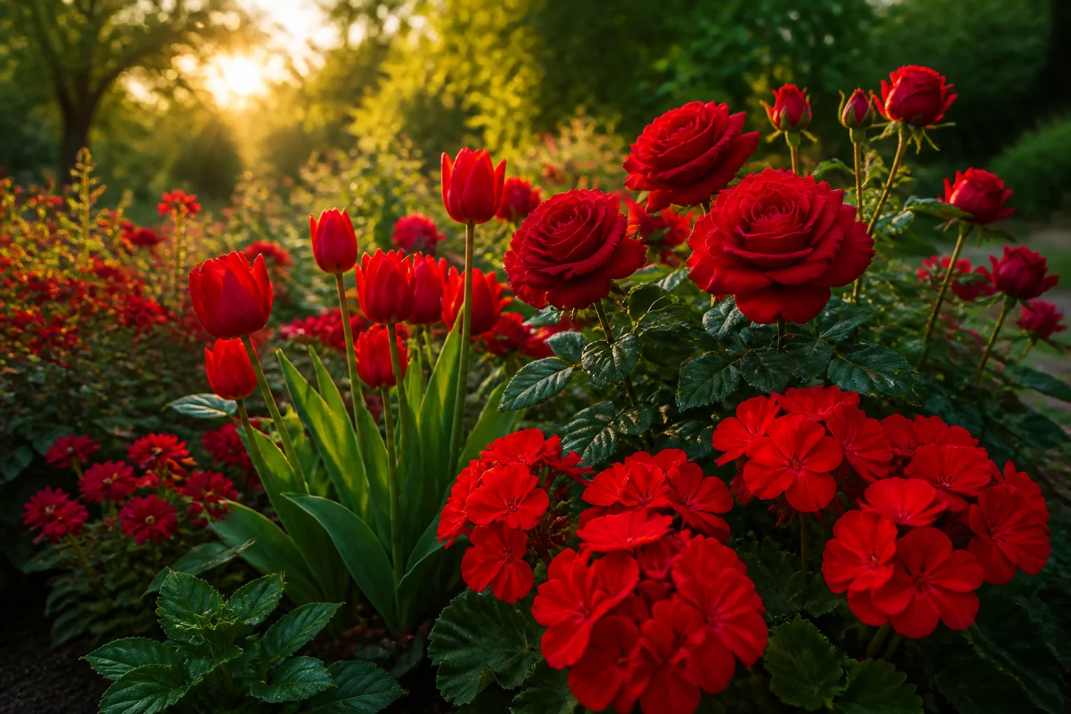 Fleurs rouges : cultivez passion et éclat dans votre jardin