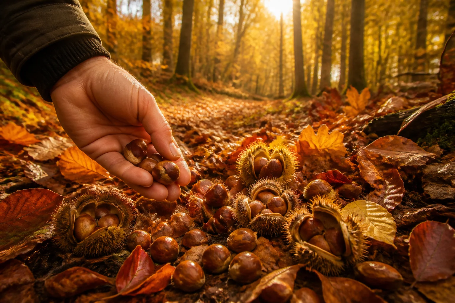 La faîne du hêtre : trésor d&rsquo;automne à découvrir