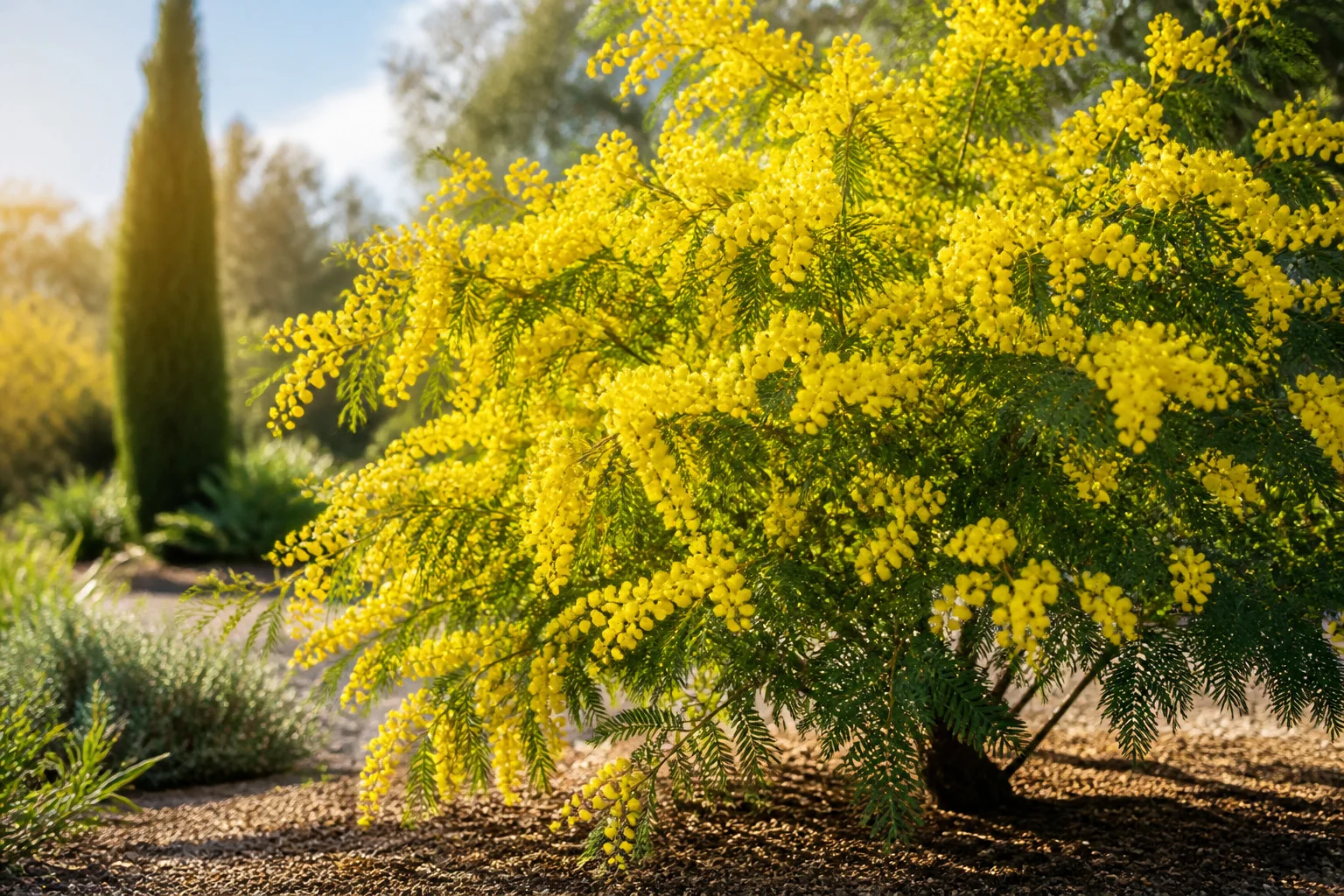 Mimosa hiver : le soleil jaune dans votre jardin