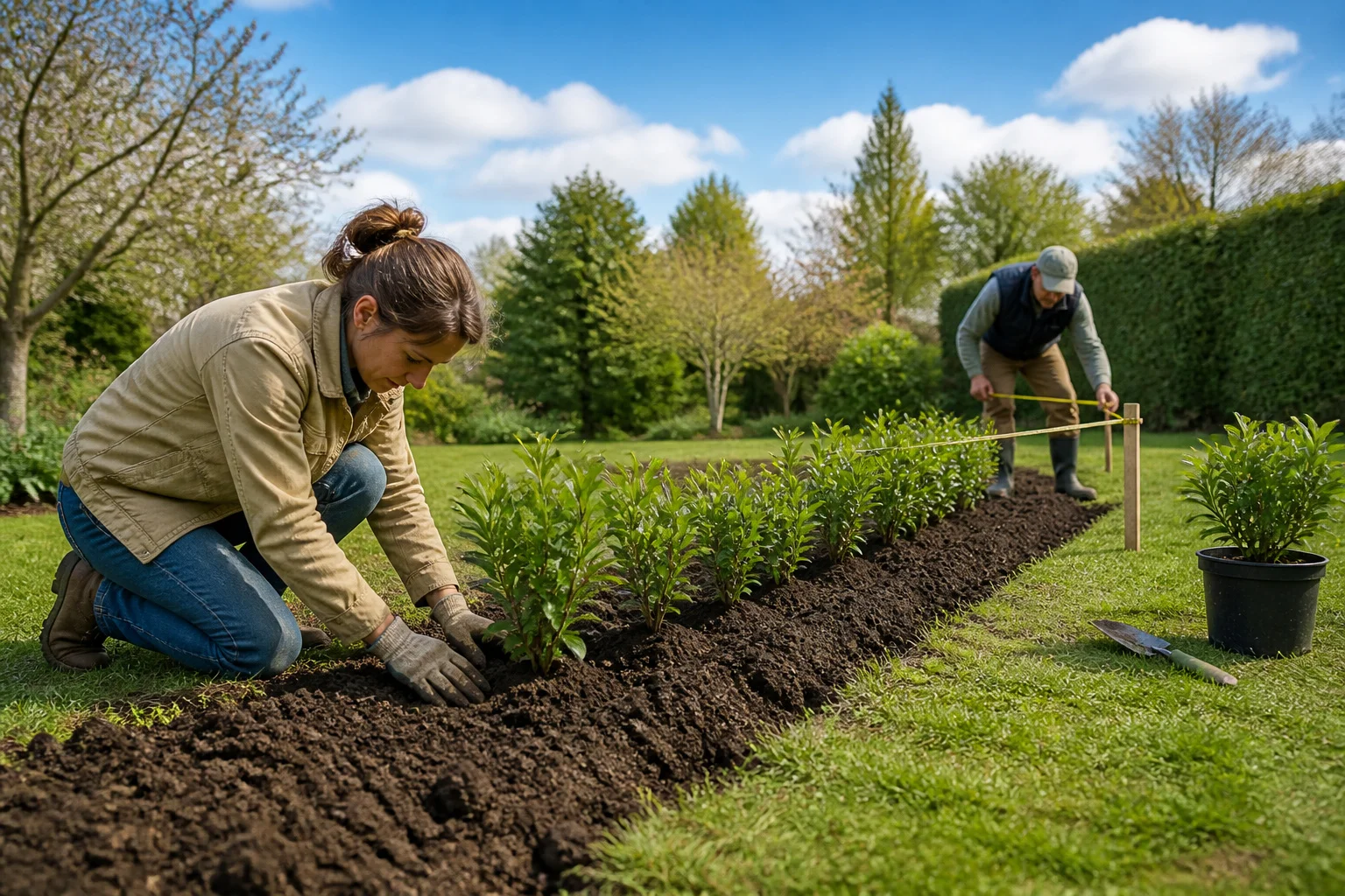 Planter une haie : quand, comment et les règles à respecter